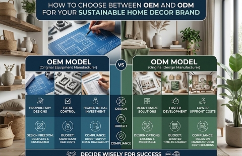How to Choose Between OEM and ODM for Your Sustainable Home Decor Brand: A Definitive B2B Sourcing Guide